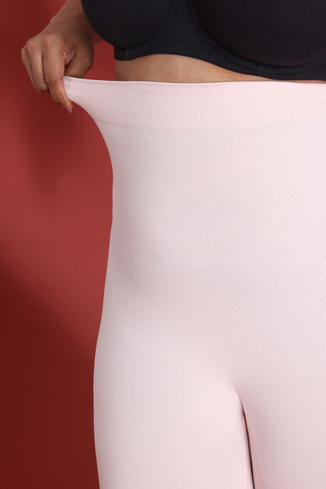 Zivame All Day Seamless Highwaist Thigh Shaper - Crystal Rose — image 13